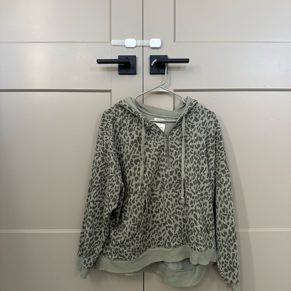 American Eagle Outfitters Soft Green Hoodie